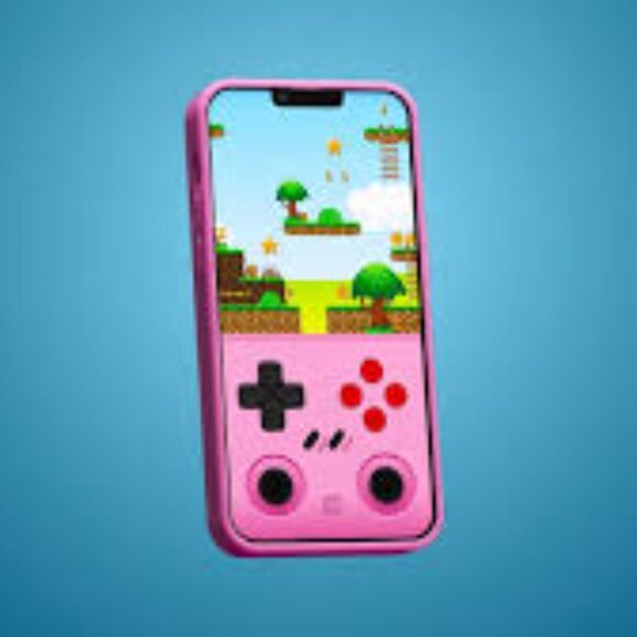 SOOLRA-The World’s First Gaming Console Case for iPhone 12-15 (Pink) - Picture 3 of 11